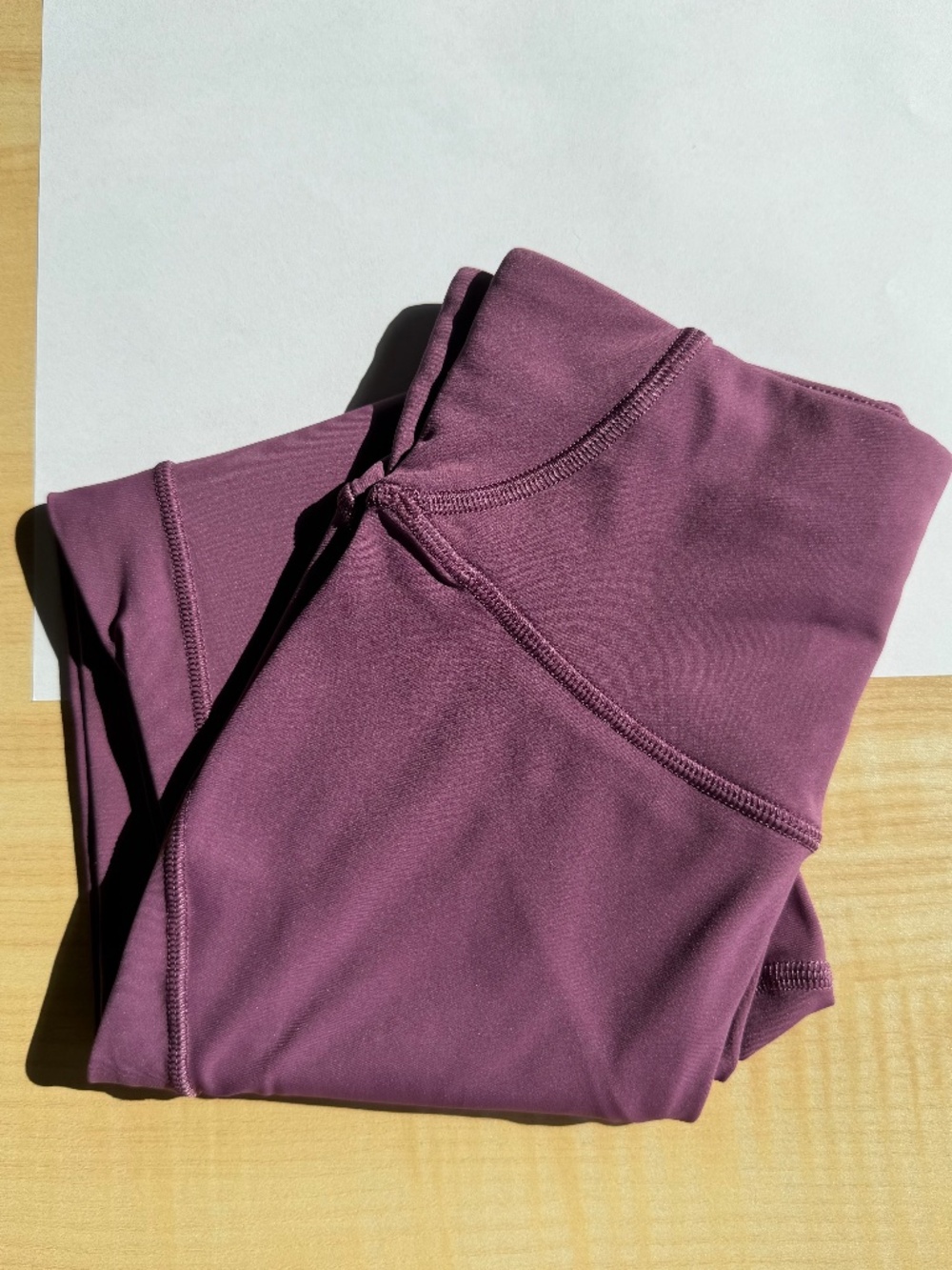 🍋 Lululemon Base Pace High-Rise Crop 23" Vintage Plum 2